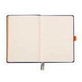 thumbnail of Rhodiarama Goalbook A5 mit festem Einband, 120 Blatt elfenbein 90g, Dot/punktkariert - Saphir 118778C