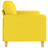 thumbnail of vidaXL 3-Sitzer-Sofa Hellgelb 180 cm Stoff