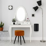 thumbnail of Relaxdays Kosmetikeimer Wandmontage, 3 l, Absenkautomatik, Inneneimer, Edelstahl, runder Badezimmer Mülleimer, schwarz
