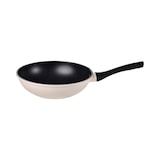 thumbnail of San Ignacio - Wok Ø26 cm van gesmeed aluminium in wit, geschikt voor inductie - Expert Nerja