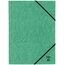 thumbnail of Bene Dreiflügelmappe Vario DIN A4 Grün Karton mit Gummizug-Verschluss 24,5 x 32 cm