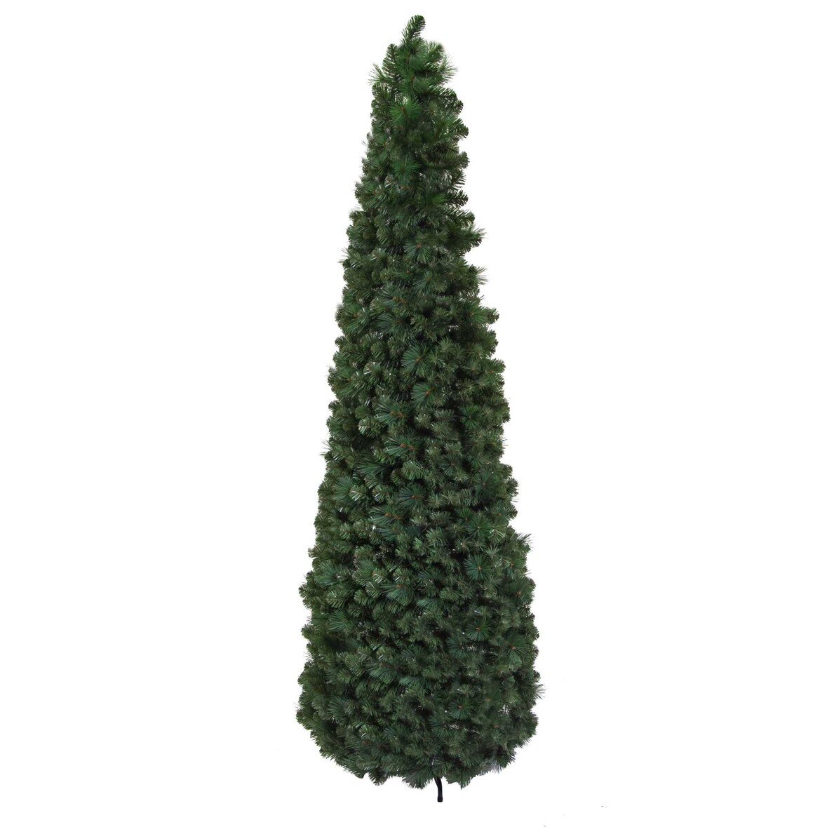 Vacchetti Albero di natale pieghevole verde con 793 rami cm ø74h180