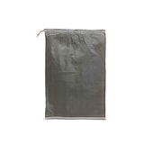 thumbnail of 100x Schwerlastsack Gewebesack Hochwassersack Getreidesack Lagersack PP mit rotem Streifen und Band 500x800mm 30kg schwarz