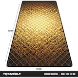 thumbnail of Titanwolf Gaming Mauspad, 900 x 400mm XXL Mousepad, verbessert Präzision & Geschwindigkeit, Luxus