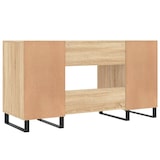thumbnail of Bureau chêne sonoma 140x50x75 cm bois d'ingénierie Modèle Orion Office Prime