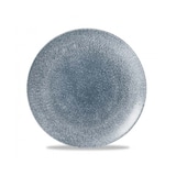 thumbnail of 12 x Teller flach coup 26cm RAKU topaz blue