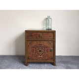 thumbnail of OPIUM OUTLET Möbel Kommode Nachttisch Nachtschrank Nachtkonsole Nachtkästchen "Maroon" 35191-7 braun asiatisch chinesisch orientalisch