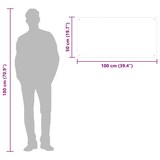 thumbnail of vidaXL Küchenrückwand Transparent 100×50 cm Hartglas