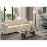 thumbnail of Sofá modular 4 plazas Lyon, polipiel ~ crema