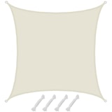 thumbnail of UPF50+ Sonnensegel 4x4 Polyester Quadratisch Wasserabweisend Garten Balkon Beige