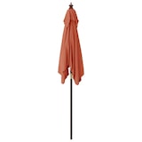 thumbnail of Helloshop26 - Gartenschirm mit Holzstange 198 x 198 cm orange 02_0008363