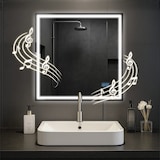 thumbnail of Espejo de Baño Jaffrey con Bluetooth 80x80 cm
