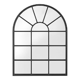 thumbnail of Helloshop26 - Espelho de parede arredondado em formato de janela 80 x 60 cm preto fosco 03_0007958
