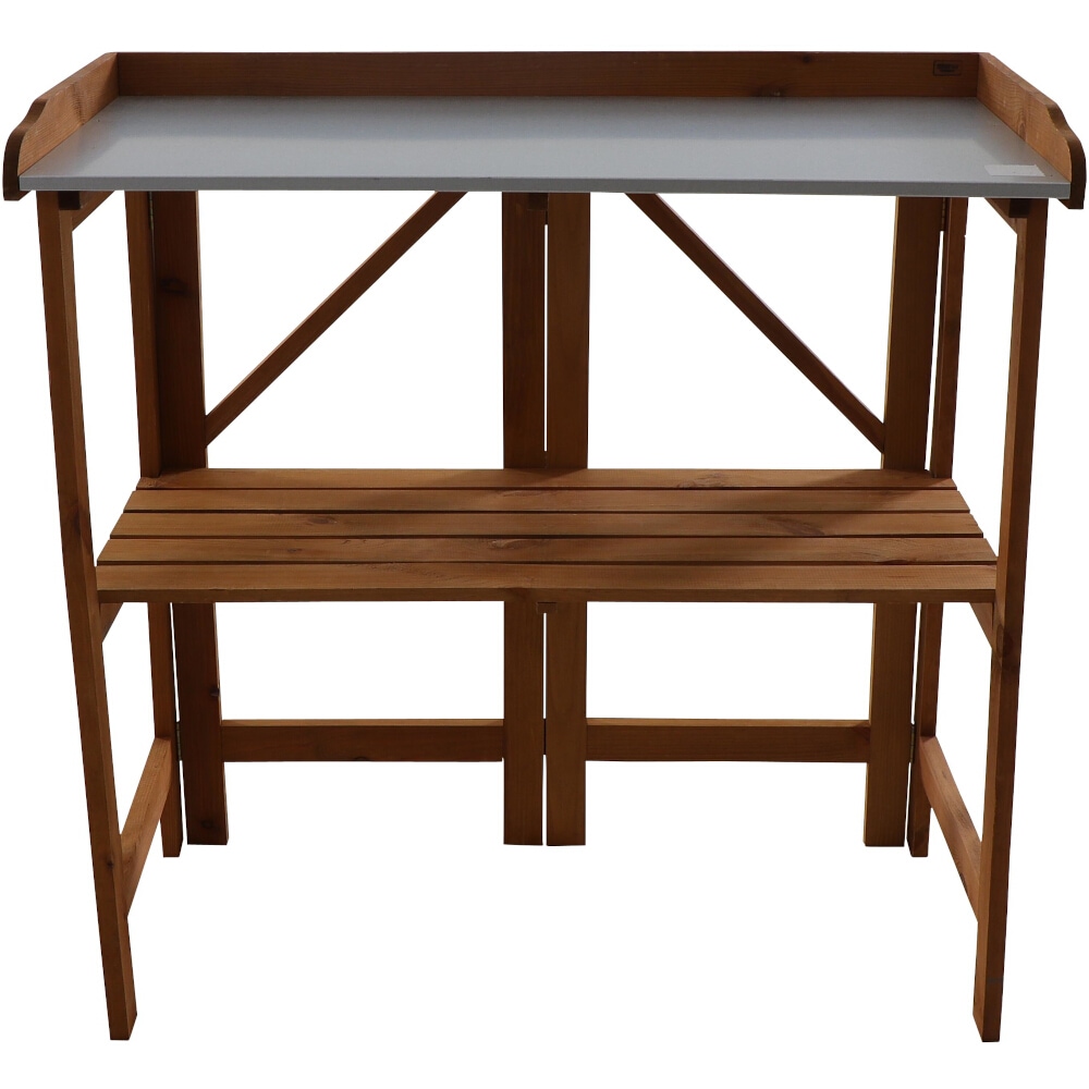 Siena Garden Pflanztisch Falk braun