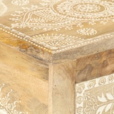 thumbnail of Mesita de noche pintada a mano madera maciza mango 40x30x60 cm