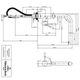 thumbnail of Villeroy & Boch 96970105 Steel Shower Armatur Hochdruck ausziehbar Anthracite