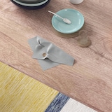 thumbnail of HOMCOM Conjunto de Refeição 5 Peças Conjunto de Mesa e 4 Cadeiras para 4 Pessoas com Estrutura de Aço 110x70x75 cm Madeira e Branco