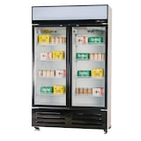 thumbnail of Romux® Armário Expositor Refrigerado 700 Litros 2 Portas Ventilado com Tiragem Forçado | Frigorífico Profissional para Bebidas com portas de Vidro