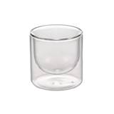 thumbnail of Set 2 bicchieri o finger food in vetro borosilicato doppia parete cl 19