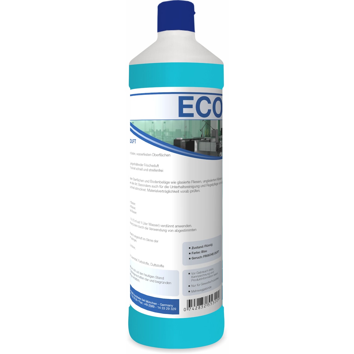 ARCORA Alkohol-Glanzreiniger mit Frischeduft ECOSE, 1L