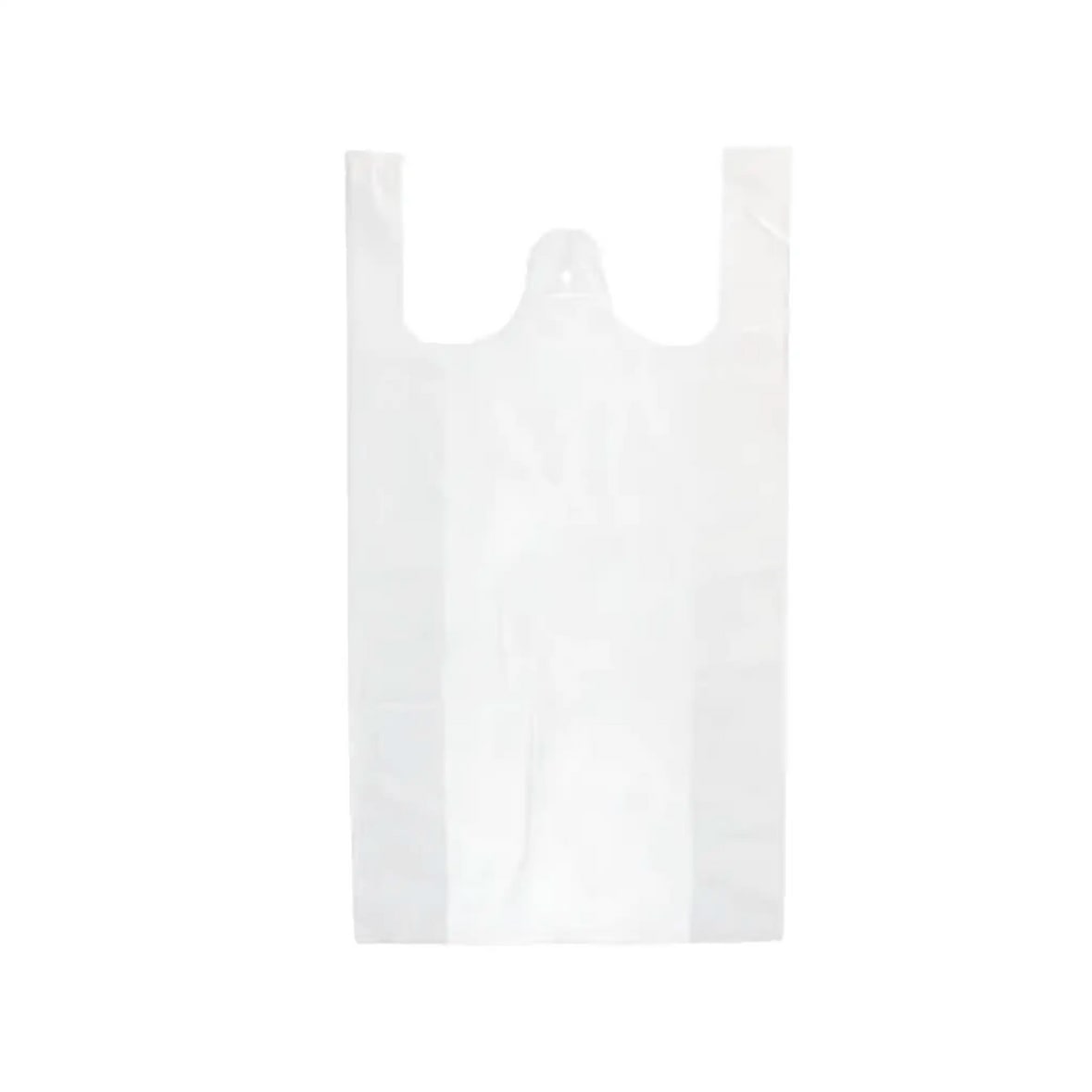 RyanPack Hemdchentragetaschen HDPE Transparent – 20 x 10 x 30 cm – 7 µm – Reißfest & Lebensmittelecht – 5000 Stück