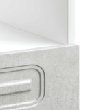 thumbnail of vidaXL Herdumbauschrank Kalmar Betongrau Holzwerkstoff