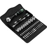 thumbnail of Wera 8100 SA Zyklop Speed Steckschl?sselsatz metrisch 1/4" (6.3 mm) 28teilig 05004016001