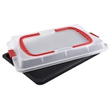 thumbnail of Dr. Oetker Teglia rettangolare con coperchio per il trasporto 42 x 29cm Linea Bake&Go