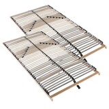 thumbnail of Lattenbodem 160 x 200 cm, 28 latten, bedbodem 160 x 200 van hout, 7 zones, stabiel lattenbodems tot 150Kg, matrasbodem geschikt voor alle matrassen