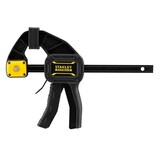 thumbnail of Serre-joint à une main FATMAX rail acier et corps nylon renforcé noir 300 mm (barre 495 mm profondeur mâchoire 78 mm) STANLEY FATMAX