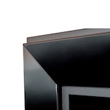 thumbnail of RAME 550 – Eingebauter Biokamin, wandmontierter Bioethanolkamin, verschiedene Farben – Schwarz – ohne Glas