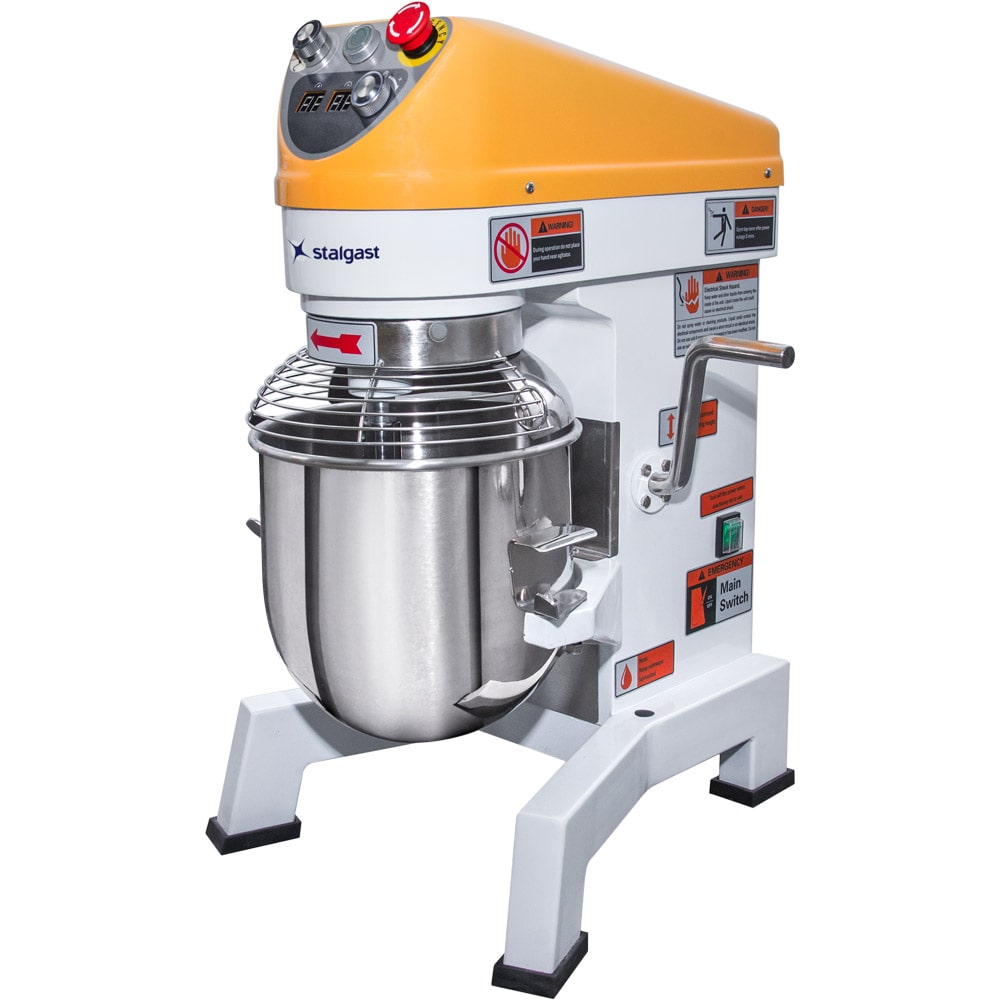 Multifunctionele planetaire mixer, 10 L, 52-500 tpm, 420x510x720 mm (BxDxH), 0,75 kW
