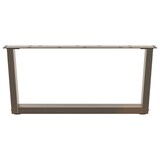 thumbnail of vidaXL Couchtischbeine V-Form 2 Stück Naturstahl 70x(30-31,3) cm Stahl