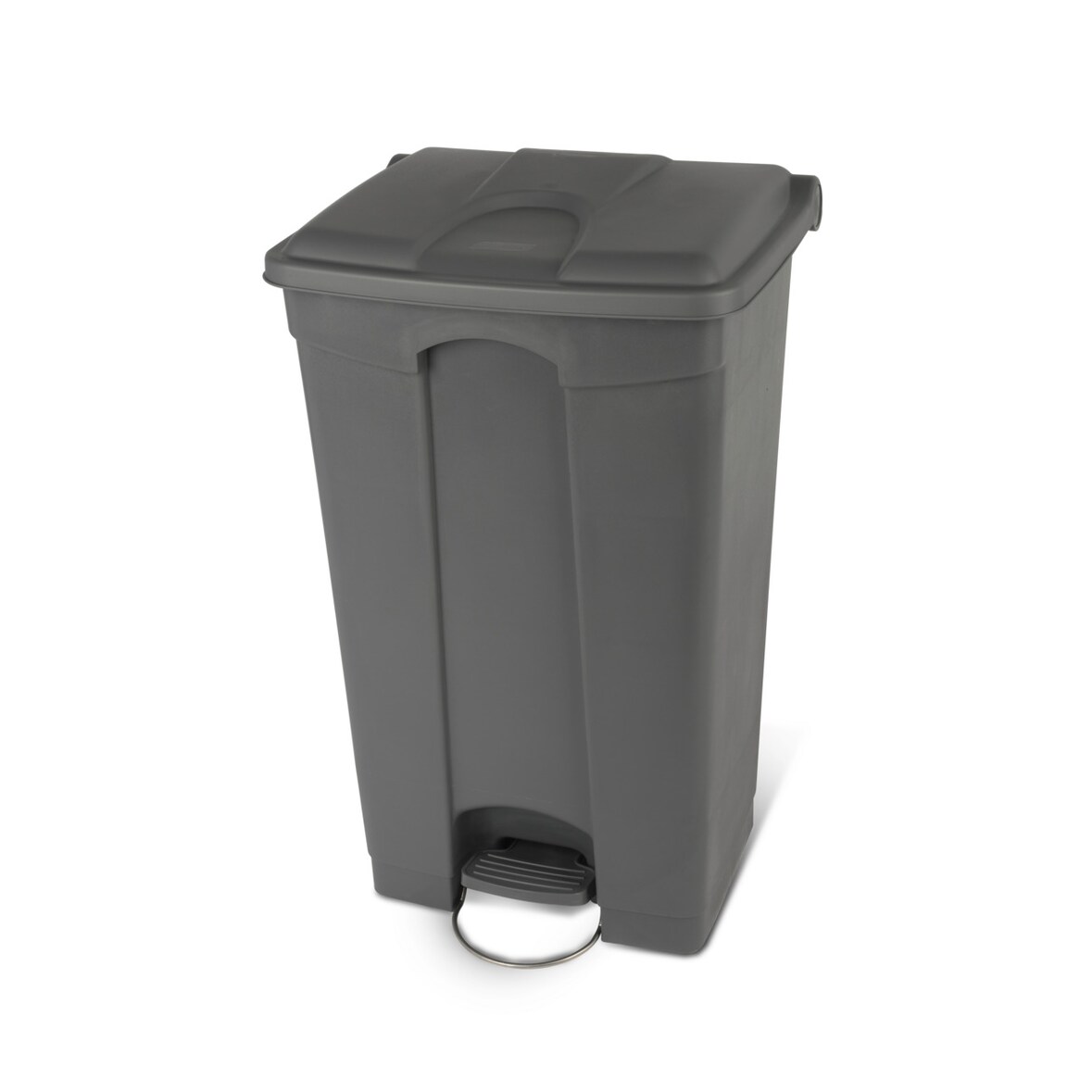 Treteimer 90 l rechteckig mit Rollen