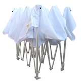 thumbnail of Pop up zelt 3x6m - mit 3 Wänden - Weiß