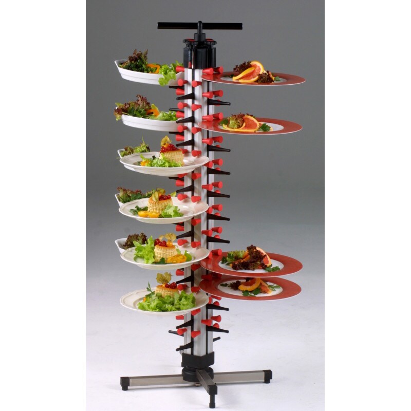 SARO Tellerstapelsystem Plate-Mate, Tischmodell TM-48