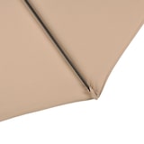 thumbnail of SVITA Verkeerslicht parasol 3m parasol aluminium draaibare parasol tuinterras licht taupe