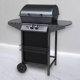 thumbnail of Barbecue a gas due fuochi per esterno 91,3x46xH102