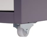 thumbnail of Rollcontainer Boston T851, Schubladenschrank Stahlschrank, 69x28x41cm 6 Schubladen ~ dunkelgrau weiß