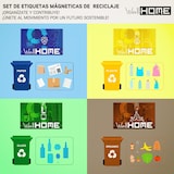 thumbnail of WellHome - Set 2 Cestini intelligenti 40L colore Nero con Etichette Magnetiche 35,5x26x71,5 cm