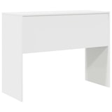 thumbnail of Scrivania Bianca 100 x 40 x 76 cm Modello Balcone Azur