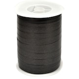 thumbnail of 250m Geschenkband Ringelband 10mm - wasserfestes Kunststoff Dekoband Schleifenband Polyband Luftballonband zum Basteln Schleifen Luftballons Schwarz
