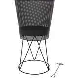 thumbnail of Braciere RedFire Amarillo – metallo con rivestimento nero – Ø44,5 cm, altezza 80 cm – nero