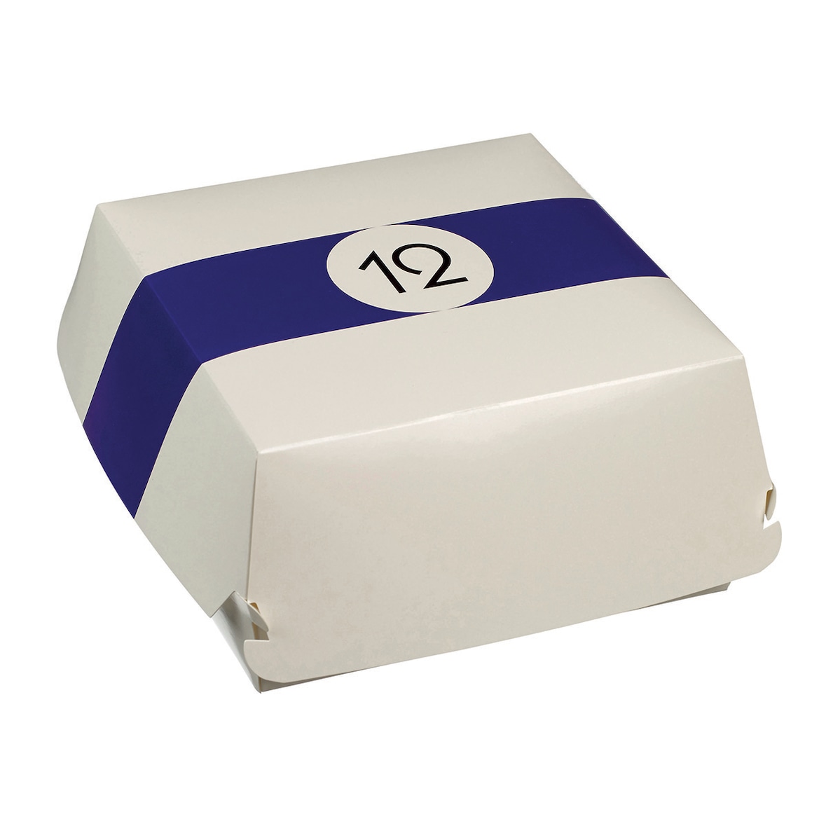 SOLIA Boîte burger Billard 170x170x80 mm  - par 50
