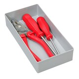 thumbnail of PROREGAL Mega Deal 10x Sortimentskasten EuroPlus Insert | HxBxT 4,5x10,8x21,6cm | Grau