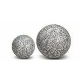 thumbnail of Bola decorativa granito gris diámetro 20 cm 12 kg esfera jardín exterior piedra natural