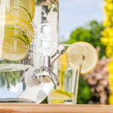 thumbnail of Getränkespender Glas Zapfhahn 4L