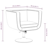 thumbnail of vidaXL Barsessel 2 Stk. Weiß Kunstleder