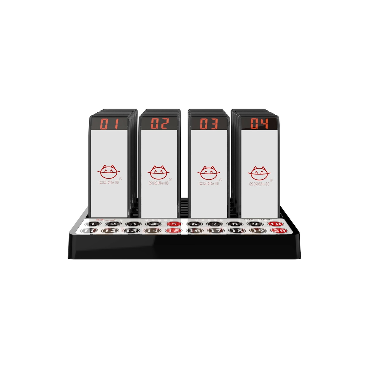 Pack complet 10 Bipeurs Clients MMCall Le BeepMe - Gamme Access