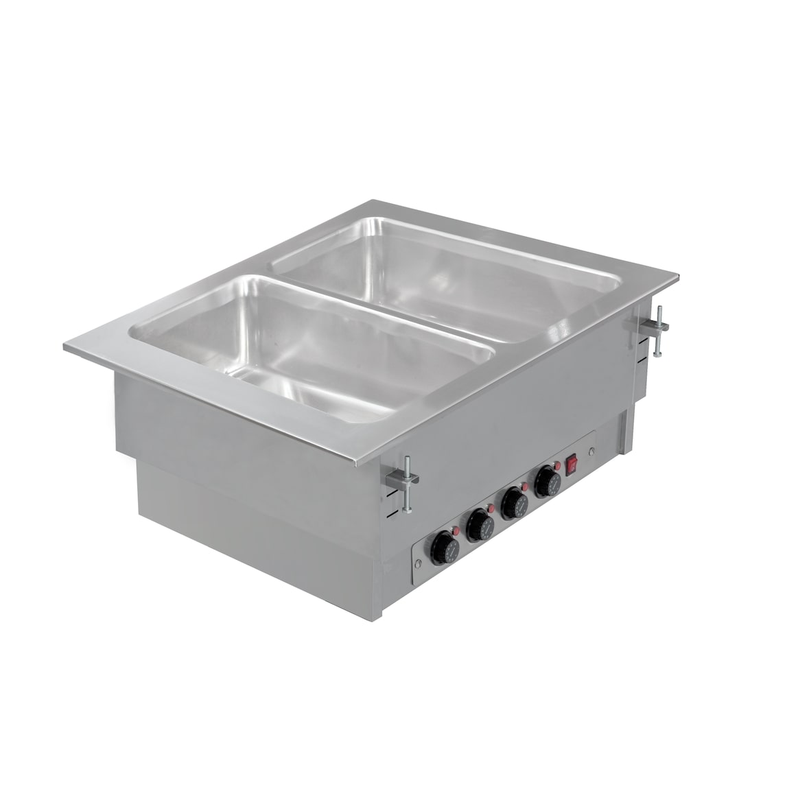 Einbau Bain Marie 2x GN 1/1 mit getrennt regelbaren Becken